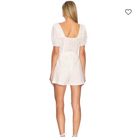 Blank NYC Eyelet Romper NWT - Picture 2 of 5